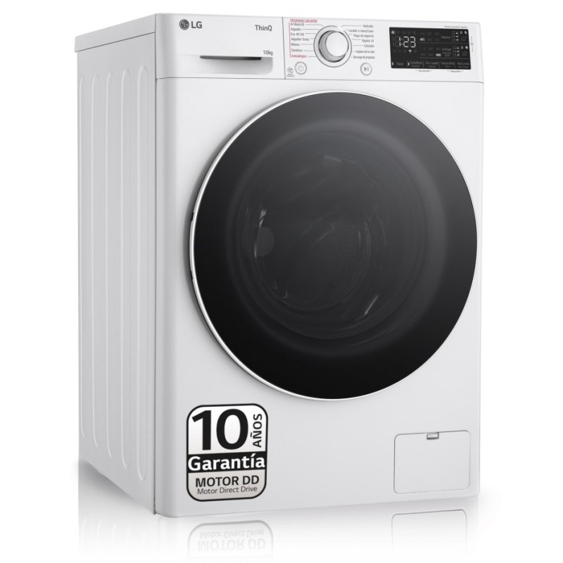 LG F4WR5510A0W lavadora Carga frontal 10 kg 1360 RPM Blanco