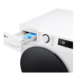 LG F4WR6010AGW lavadora Carga frontal 10 kg 1400 RPM Blanco