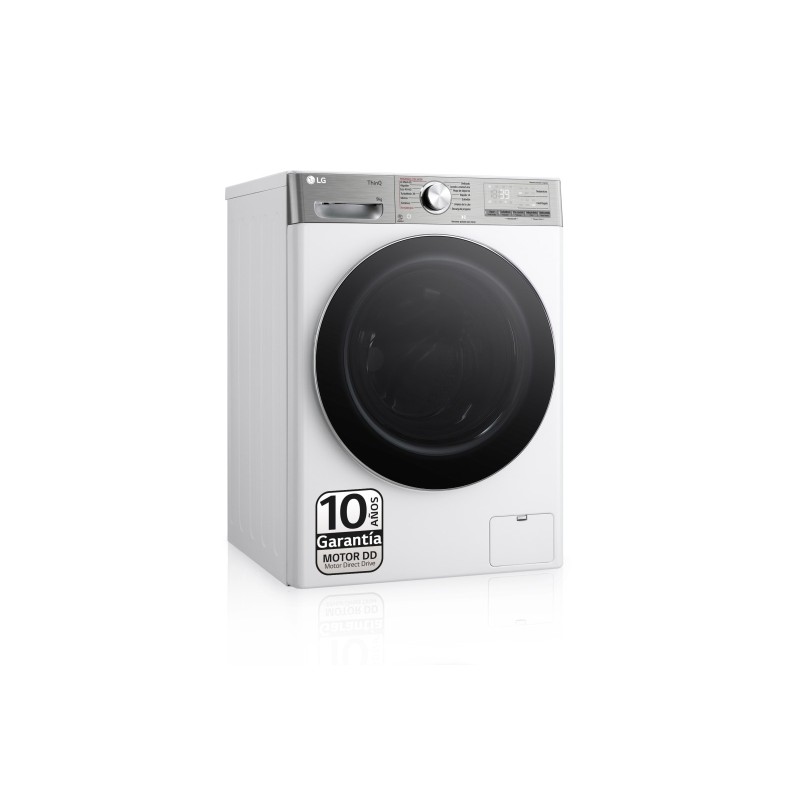 LG F4WR9009A2W lavadora Carga frontal 9 kg 1360 RPM Blanco