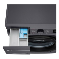 LG Series 500 F4WR5009A6M lavadora Carga frontal 9 kg 1360 RPM Negro