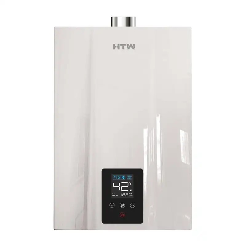 HTW Estanco ECO Vertical Sin depósito (instantánea) Sistema de calentador combinado Blanco