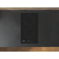 Whirlpool WRD 6030 B Negro Integrado 30 cm Cerámico 2 zona(s)
