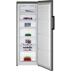 Beko RFNE290L41GN congelador Congelador vertical Independiente 256 L Gris