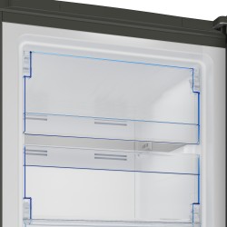 Beko RFNE290L41GN congelador Congelador vertical Independiente 256 L Gris