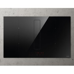 Elica NIKOLATESLA FIT XL BL A 83 Negro Integrado 83 cm Con placa de inducción 4 zona(s) Campana integrada