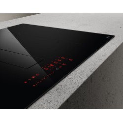 Elica NIKOLATESLA FIT XL BL A 83 Negro Integrado 83 cm Con placa de inducción 4 zona(s) Campana integrada