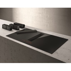 Elica NIKOLATESLA FIT XL BL A 83 Negro Integrado 83 cm Con placa de inducción 4 zona(s) Campana integrada