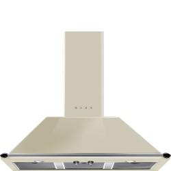 Smeg KT100PE campana De pared Crema de color 606 m³ h