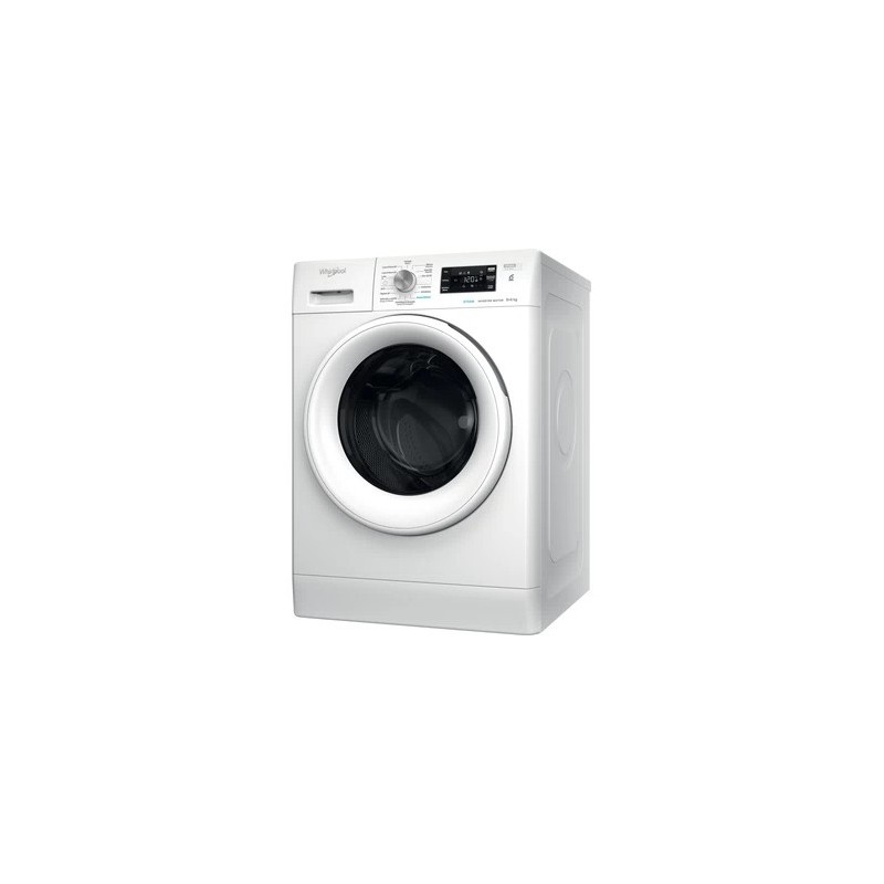 Whirlpool FFWDB 864349 WV SPT lavadora-secadora Independiente Carga frontal Blanco