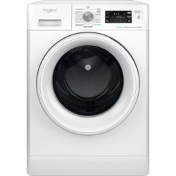 Whirlpool FFWDB 864349 WV SPT lavadora-secadora Independiente Carga frontal Blanco