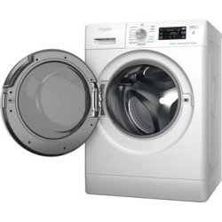 Whirlpool FFWDB 864349 WV SPT lavadora-secadora Independiente Carga frontal Blanco