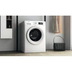 Whirlpool FFWDB 864349 WV SPT lavadora-secadora Independiente Carga frontal Blanco