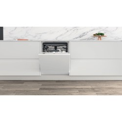 Whirlpool WIC 3C34 PFE S Completamente integrado 14 cubiertos