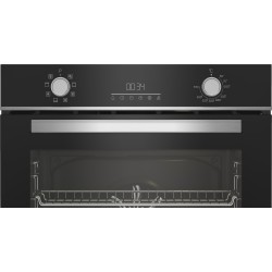 Beko BBIM13300XD horno 72 L Negro, Acero inoxidable