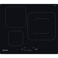 Indesit IS 55Q60 NE Negro Integrado 59 cm Con placa de inducción 3 zona(s)