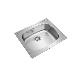 Teka UNIVERSE 60 T-XP 1C Lavabo sobre-encimera Rectangular Acero inoxidable