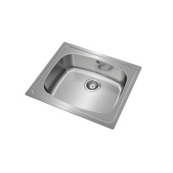 Teka UNIVERSE 60 T-XP 1C Lavabo sobre-encimera Rectangular Acero inoxidable