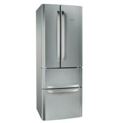 Hotpoint E4D XC1 nevera puerta lado a lado Independiente 452 L Acero inoxidable