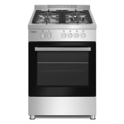 Vitrokitchen PF6060IN cocina Cocina independiente Gas Encimera de gas Antracita