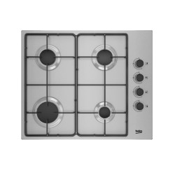 Beko HIGG 64103 SX hobs Acero inoxidable Integrado 60 cm Encimera de gas 4 zona(s)