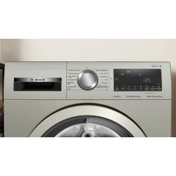 Bosch Serie 4 WNA1341XES lavadora-secadora Independiente Carga frontal Acero inoxidable