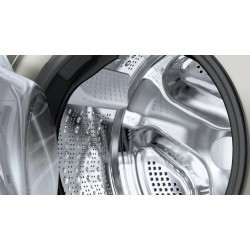 Bosch Serie 4 WNA1341XES lavadora-secadora Independiente Carga frontal Acero inoxidable