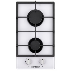 Corbero CPCGY222DWCI hobs Blanco Integrado 31 cm Encimera de gas 2 zona(s)