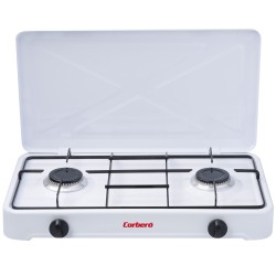 Corbero CHOR200 hobs Blanco Encimera 60.5 cm Encimera de gas 2 zona(s)