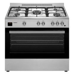 Corbero CC900X cocina Cocina independiente Eléctrico Encimera de gas Acero inoxidable