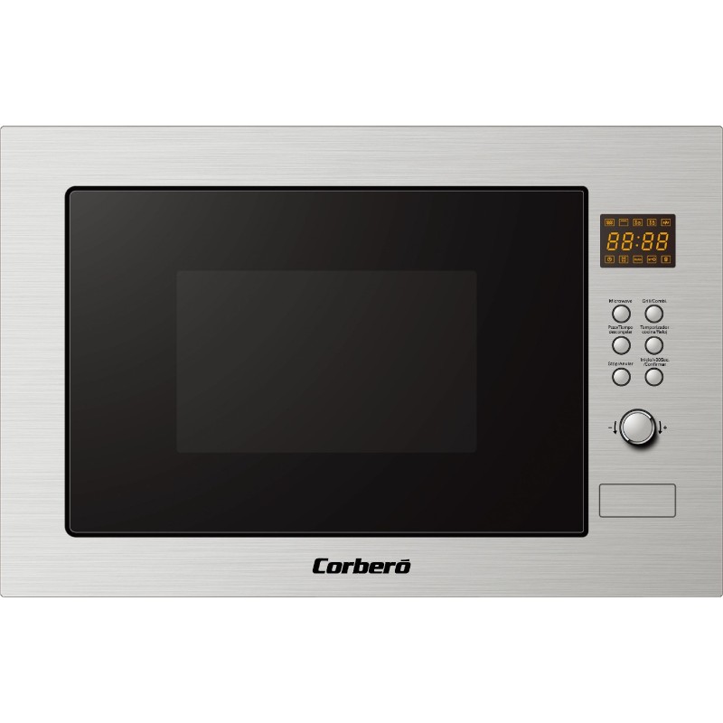 Corbero CMICP125 microondas Acero inoxidable Microondas combinado Integrado 25 L 900 W