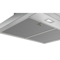 Bosch Serie 6 DWB67CM50 campana De pared Acero inoxidable 671 m³ h