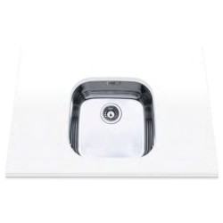 Edesa Fuji BE 40x40 1C Plus Fregadero empotrado Rectangular Acero inoxidable