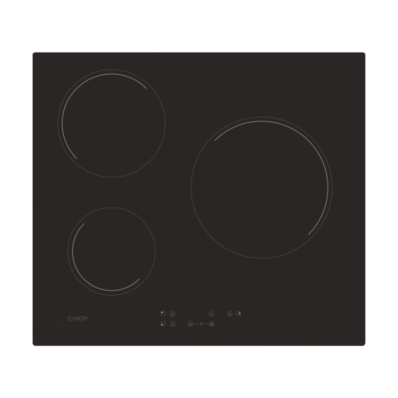 Candy Timeless CH63CT Negro Integrado 59 cm Cerámico 3 zona(s)