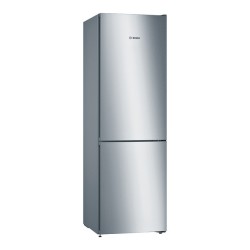 Bosch Serie 4 KGN36VLEA nevera y congelador Independiente 326 L Acero inoxidable