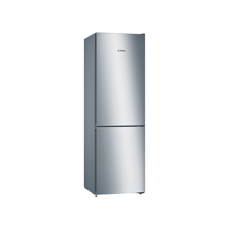 Bosch Serie 4 KGN36VLEA nevera y congelador Independiente 326 L Acero inoxidable