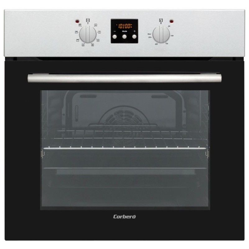 Corbero CCHV659MXG horno 2600 W Negro, Acero inoxidable