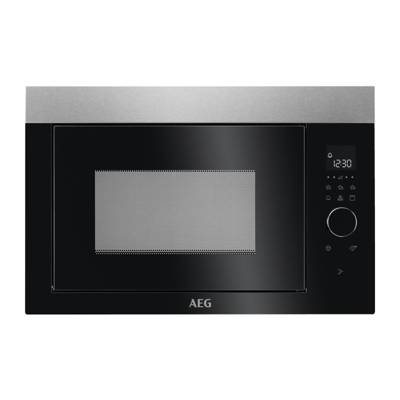 AEG MBE2657DEM Negro, Acero inoxidable Microondas combinado Integrado 26 L 900 W