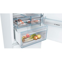 Bosch Serie 4 KGN36XWDP nevera y congelador Independiente 326 L Blanco