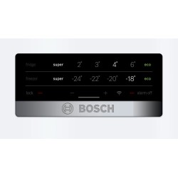 Bosch Serie 4 KGN36XWDP nevera y congelador Independiente 326 L Blanco