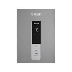 SVAN SVCR187NFX congelador Congelador vertical Independiente 380 L Acero inoxidable