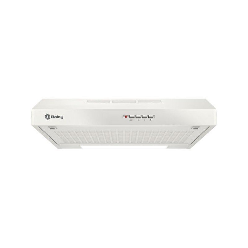 Balay 3BH262MBX campana De techo Blanco 250 m³ h