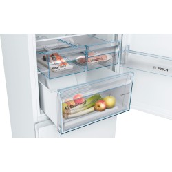 Bosch Serie 4 KGN39VWDA nevera y congelador Independiente 368 L Blanco