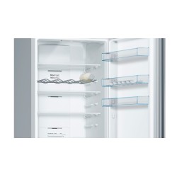 Bosch Serie 4 KGN39VIDA nevera y congelador Independiente 368 L Acero inoxidable