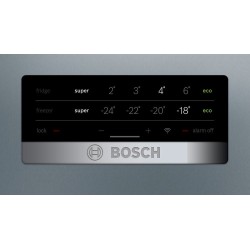 Bosch Serie 4 KGN39XIDP nevera y congelador Independiente 368 L Acero inoxidable