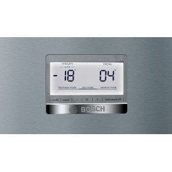 Bosch Serie 6 KGN39AIDP nevera y congelador Independiente 368 L Acero inoxidable