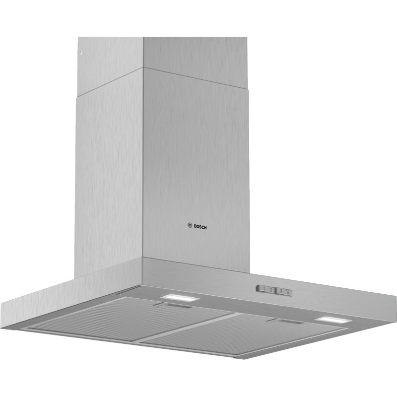 Bosch Serie 2 DWB66BC50 campana De pared Acero inoxidable 590 m³ h