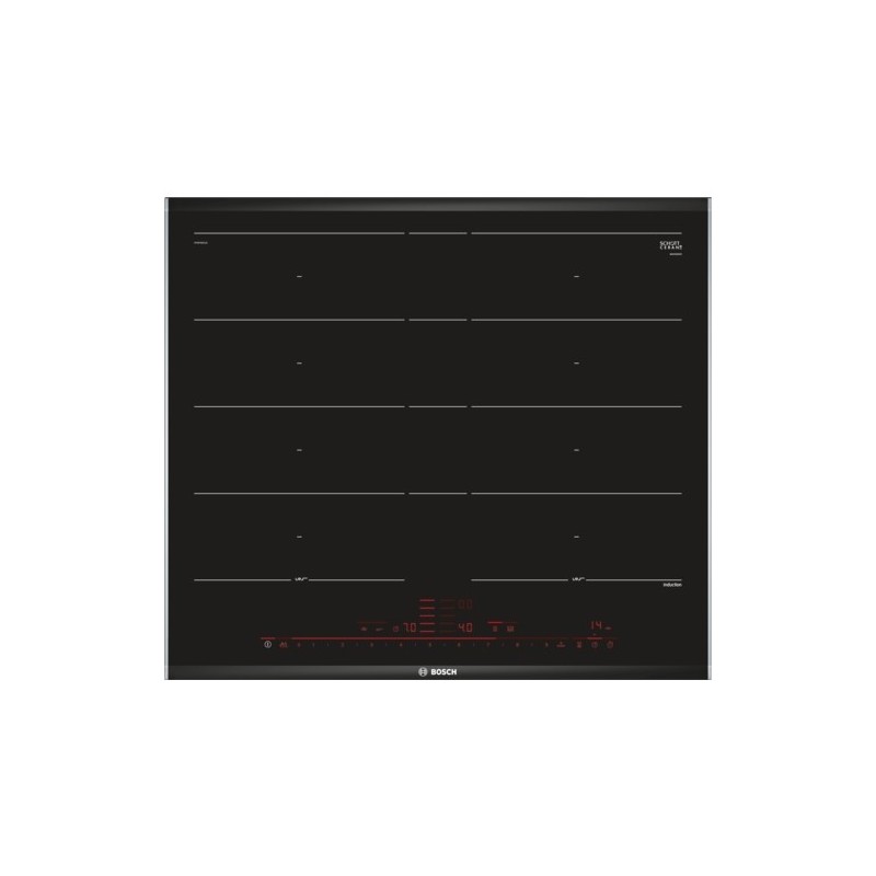 Bosch Serie 8 PXY675DC1E hobs Negro Integrado Con placa de inducción 4 zona(s)