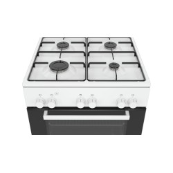 Bosch Serie 2 HGA030D20 cocina Cocina independiente Gas natural Encimera de gas Blanco