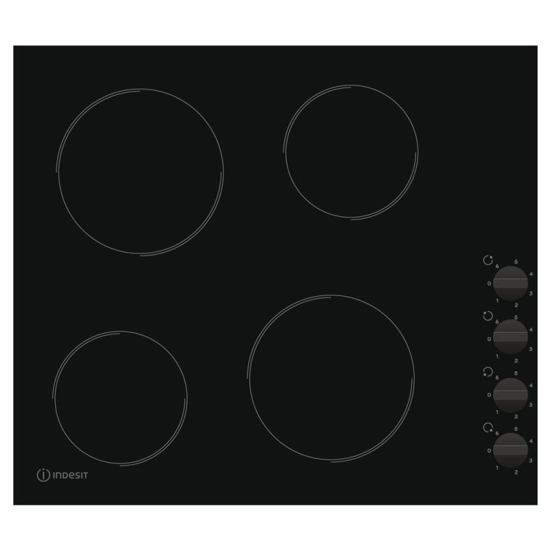 Indesit RI 860 C Negro Integrado Cerámico 4 zona(s)