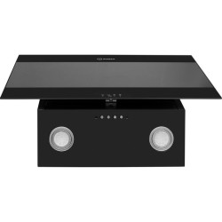 Indesit IHVP 6.6 LM K campana De pared Negro 647 m³ h